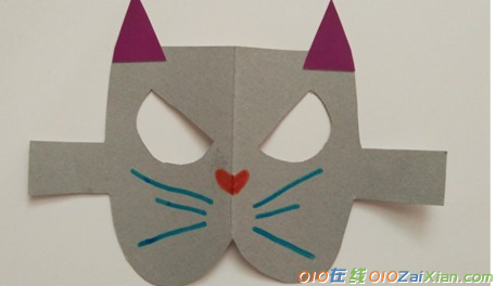 猫面具的制作方法