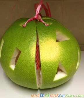 柚子灯笼制作方法图解