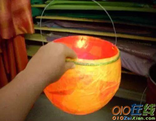 气球灯笼的制作方法