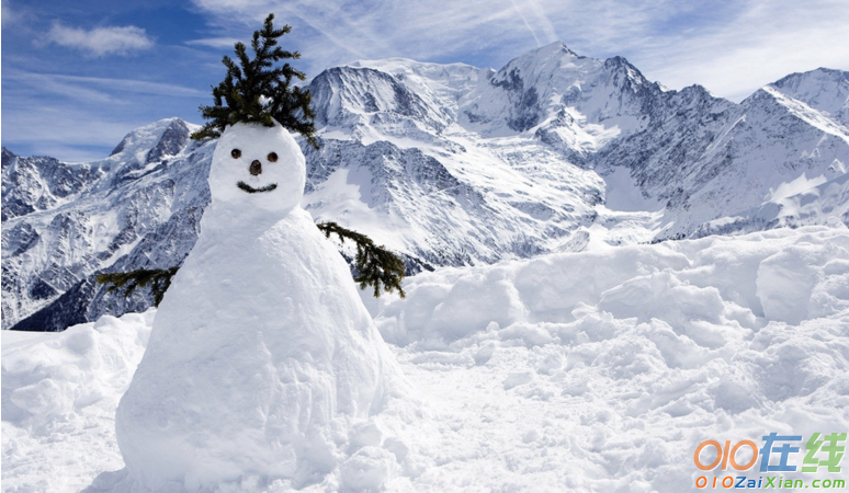 描写长白山的雪景的作文