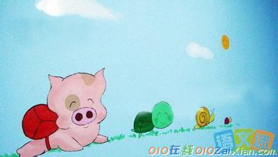 英语童话故事之小猪搬西瓜