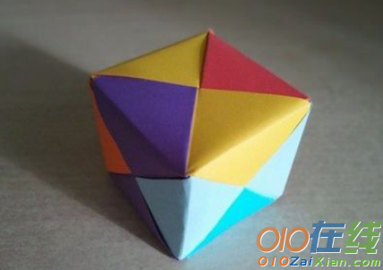 立方体盒子折纸