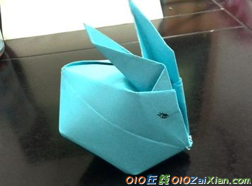 折纸立体小兔子的叠法