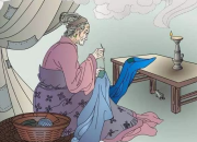 游子吟古詩圖片