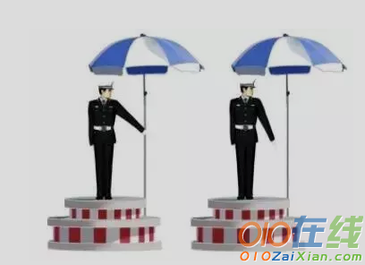 交警手势图解图片