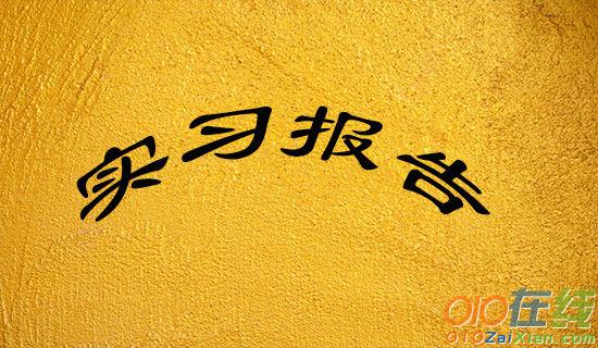 汉语言文学专业教育中学实习报告