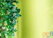 炎熱的夏天作文