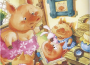 幼儿三只小猪之萝卜园英语故事