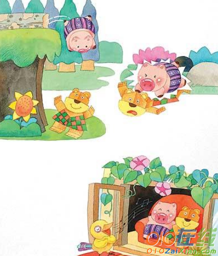 小瓷猪幼儿图片故事
