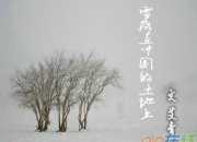 艾青現代詩歌：《雪落在中國的土地上》