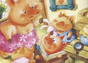 三只小猪工作的幼儿英语故事