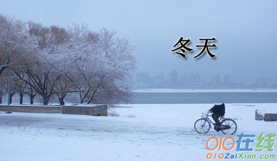 有关于冬天的雨的散文