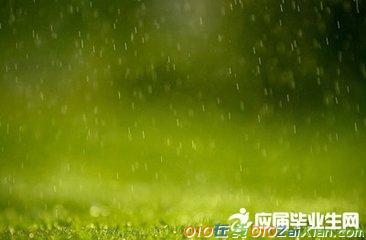 关于春雨的诗句精选集合