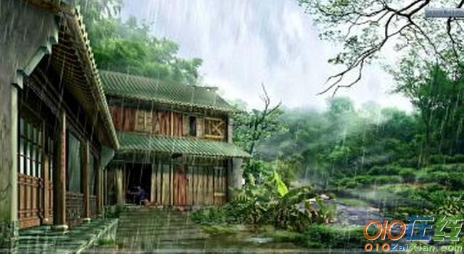 杜甫描写雨的古诗精选