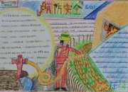 手抄報圖片消防安全