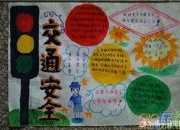 交通安全手抄報圖片
