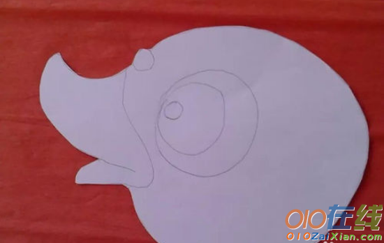 鸭子面具制作方法