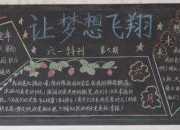 三年級慶六一黑板報