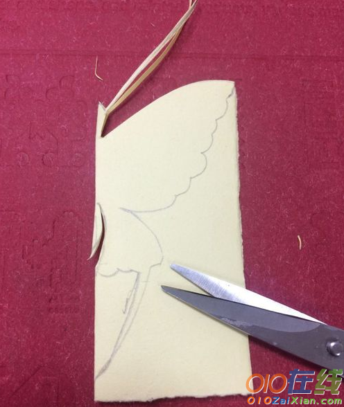 剪纸图案蝴蝶步骤图片