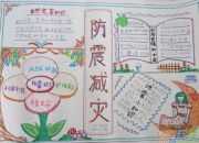 防震減災手抄報5年級