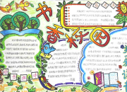 書香校園主題手抄報