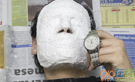 石膏面具制作方法