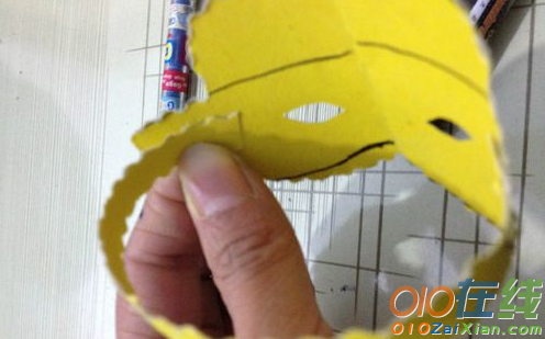 儿童纸面具的制作方法