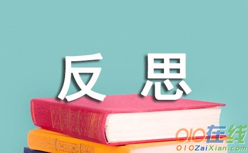 小学反思作文700字