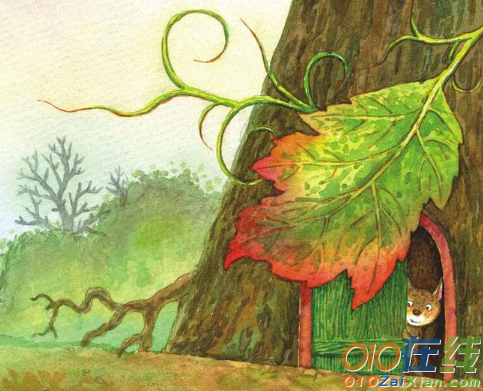 小松鼠和红树叶童话故事