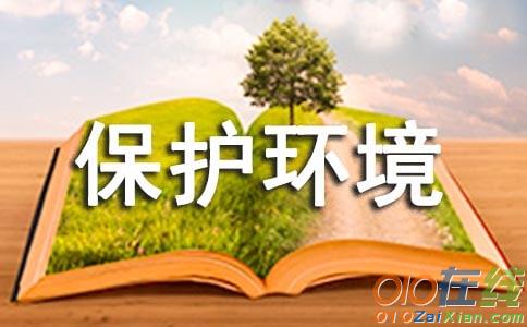 小学生保护环境的作文800字