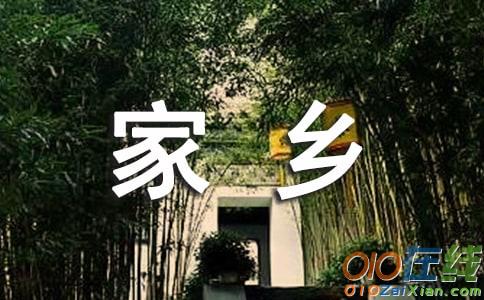 对家乡的赞美的作文