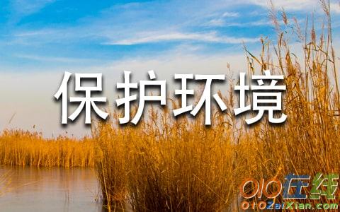 六年级保护环境建议书