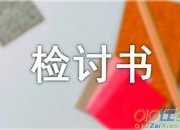 失職檢討書范本