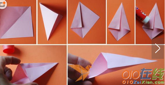 儿童折纸粘贴画教程