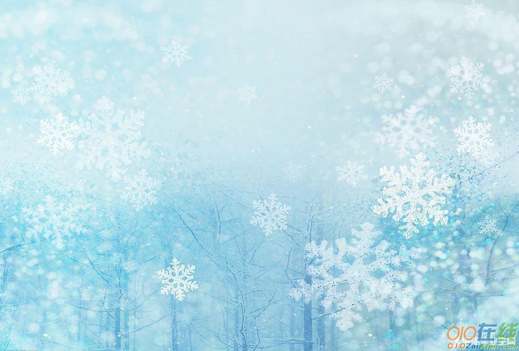 描写雪天的作文