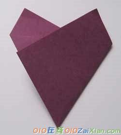 紫色蝴蝶的剪纸教程