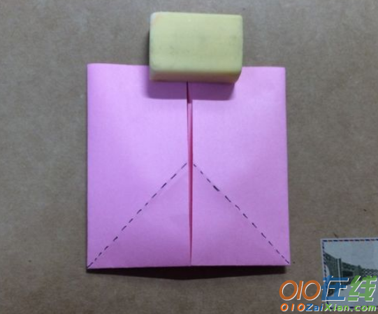 简单折纸钱包的折法图解