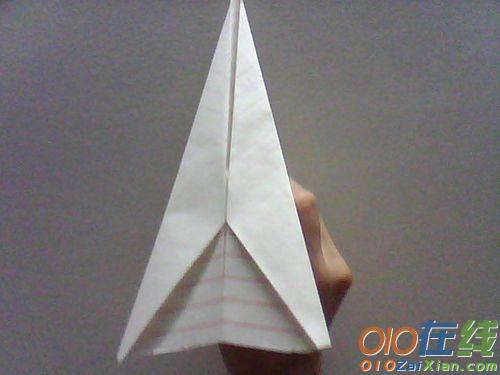 简单纸飞机的具体折法