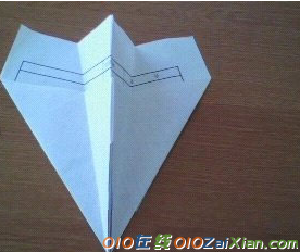 简单纸飞机的折法图解