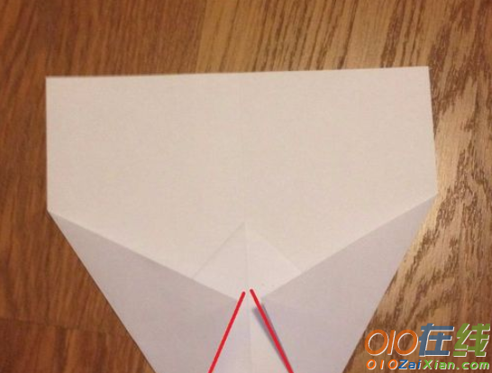 纸飞机简单的折法图解