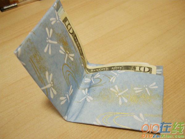 折纸钱包的叠法