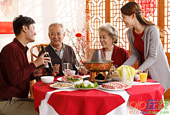 春节作文：过年吃团圆饭