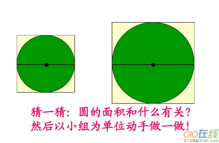 圆的面积教学课件