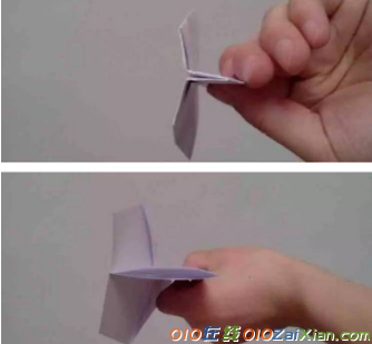 折纸飞机的步骤图解
