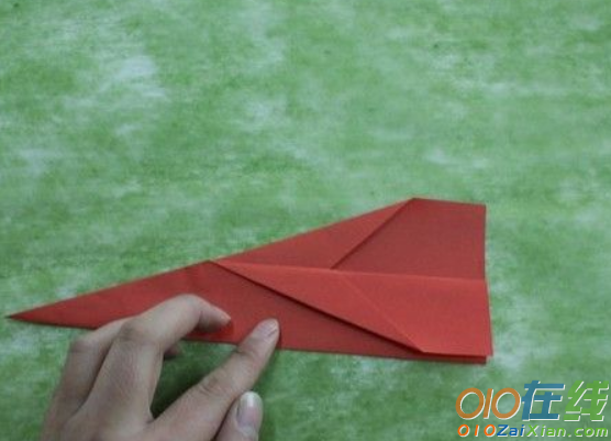 飞机折纸步骤图
