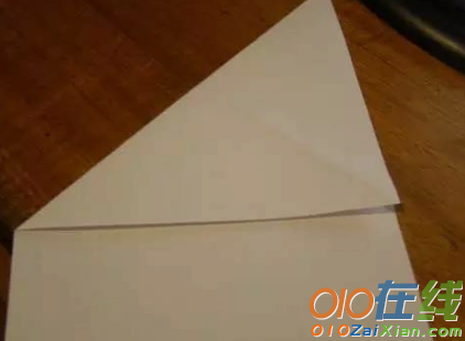 纸飞机的折法图解简单