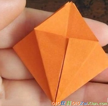 立体菱形折纸图解