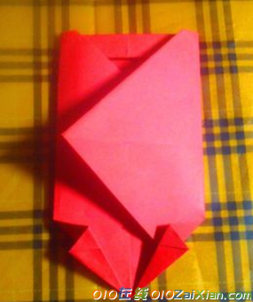 心形信封折纸