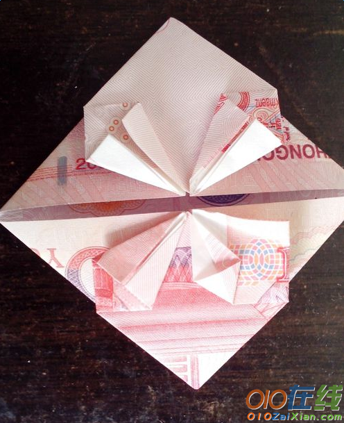 100折纸心形步骤图解