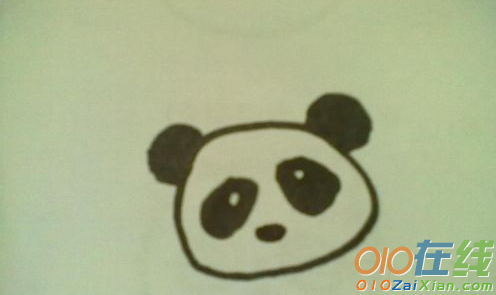 熊猫卡通画图片简笔画